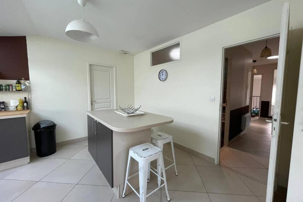 Superbe Appartement Avec 2 Chambres - 9 Personnes - Parking Prive تورنو-سور-رون المظهر الخارجي الصورة
