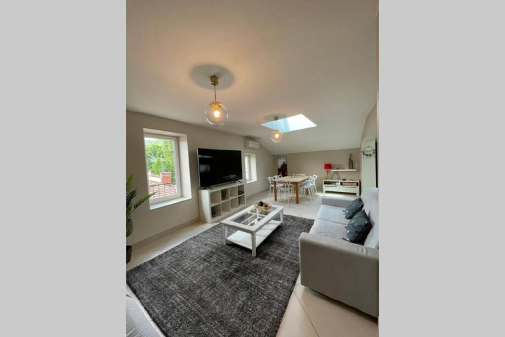 Superbe Appartement Avec 2 Chambres - 9 Personnes - Parking Prive تورنو-سور-رون المظهر الخارجي الصورة